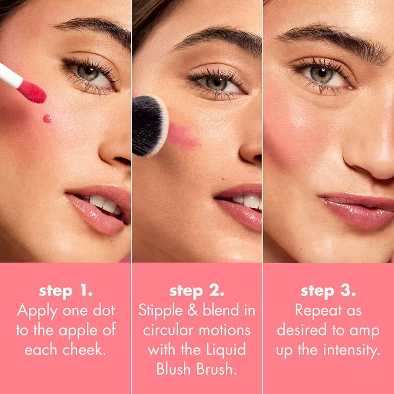 elf Camo Liquid Blush Cheeky Lychee