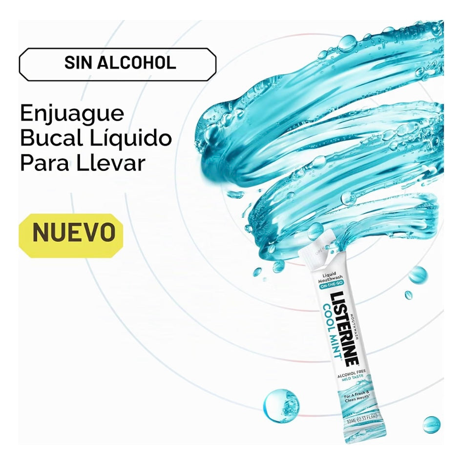 LISTERINE Mouthwash Cool Mint 30 Unidades