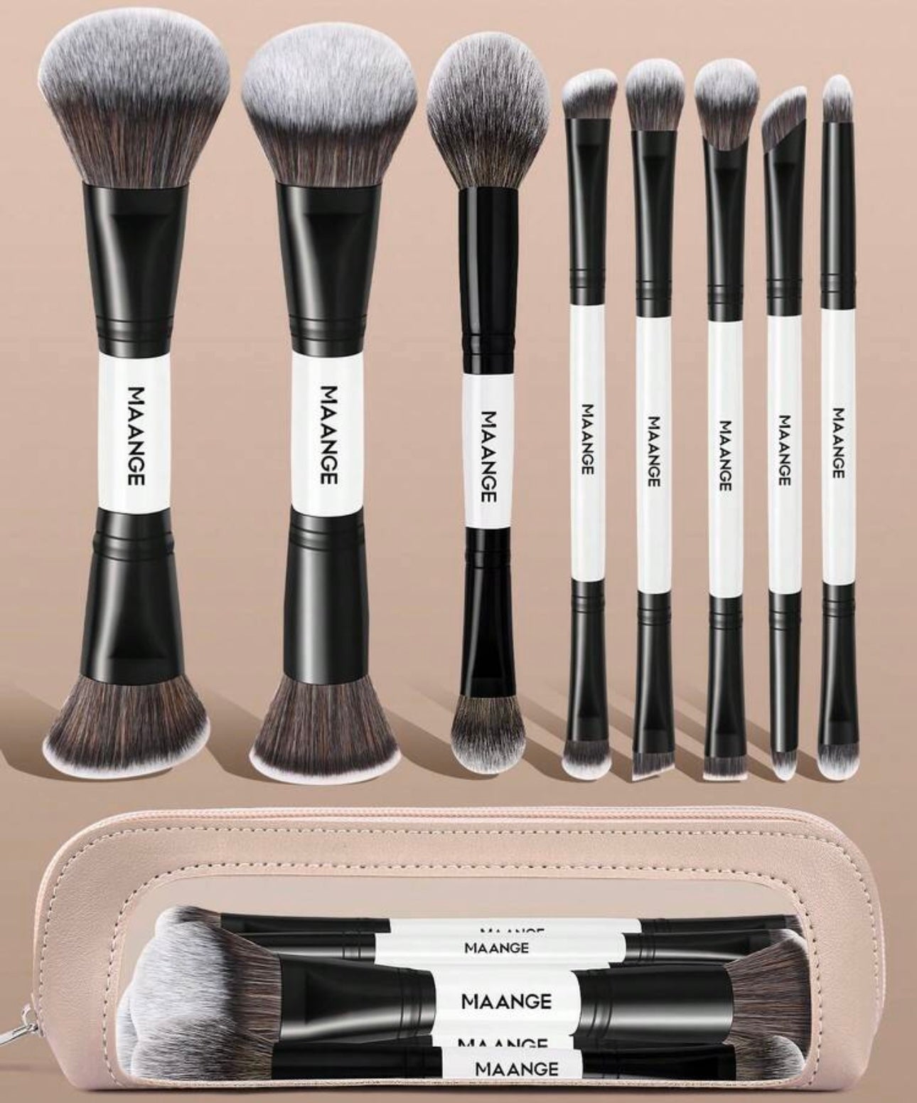 MANGEE Set de Brochas con Estuche
