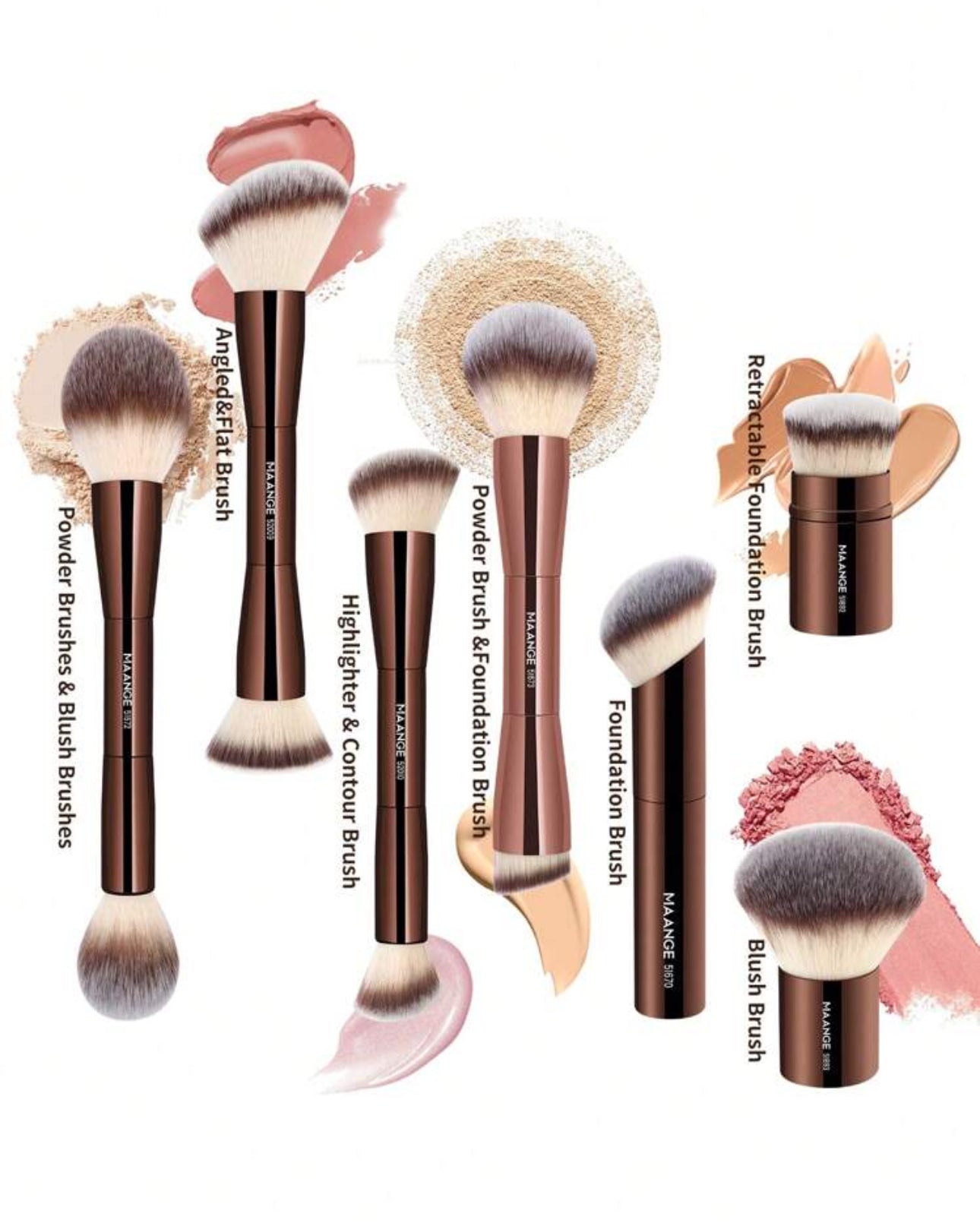 Set de Brochas Dupe ‘Hourglass’