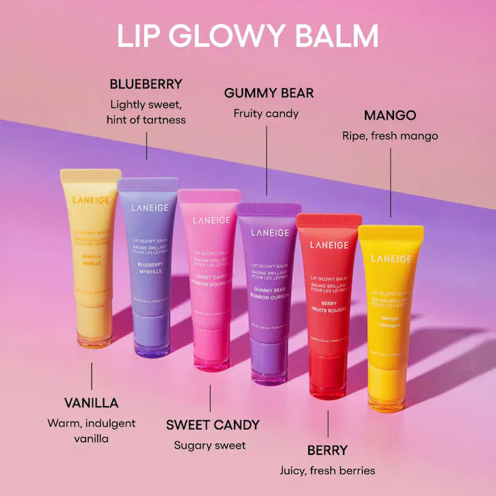 LANEIGE Mini Lip Glowy Balm Set