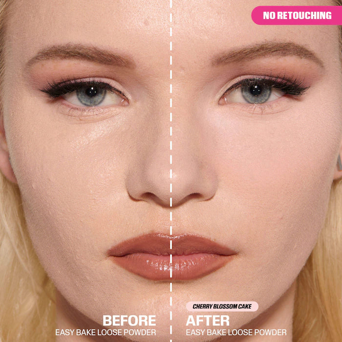 HUDA BEAUTY Easy Bake Blurring Loose Baking & Setting Powder Cherry Blossom