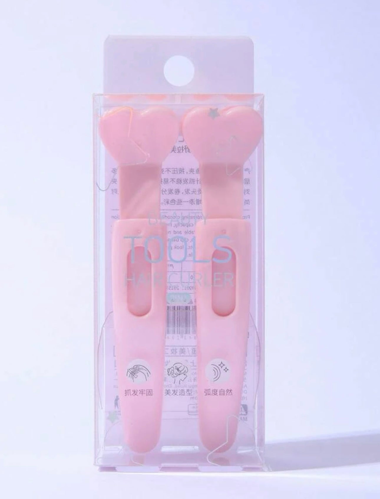 Pack De 2 Hebillas Con Corazón