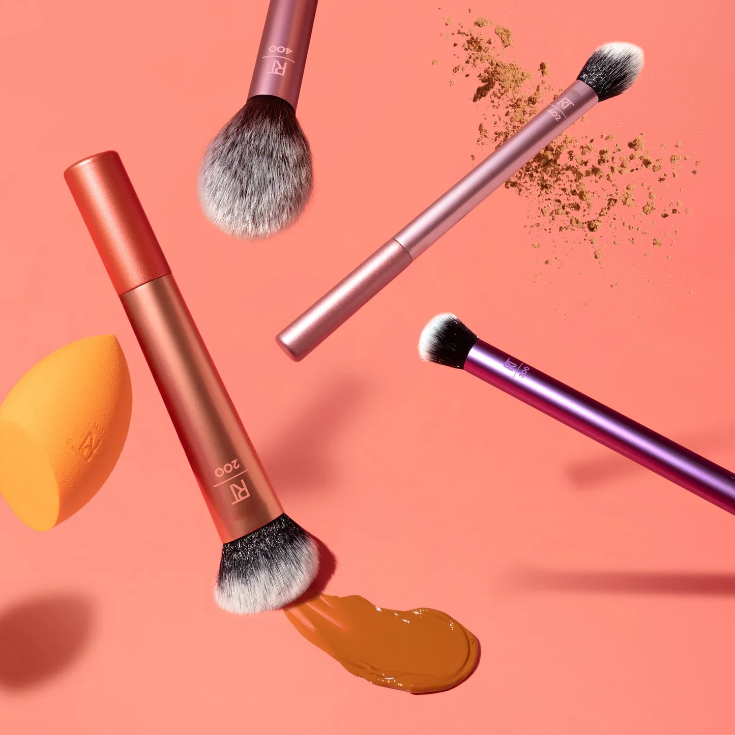 REAL TECHNIQUES Everyday Essentials Makeup Brush Set