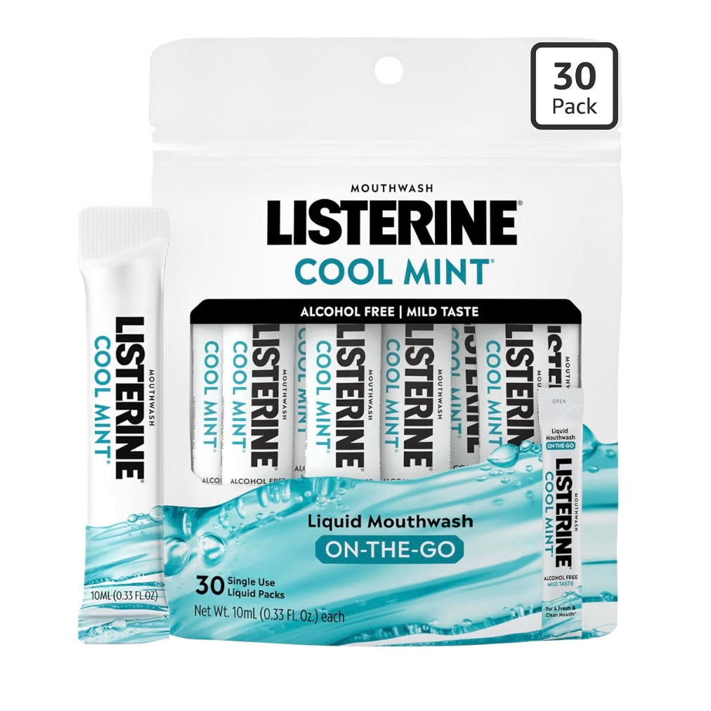 LISTERINE Mouthwash Cool Mint 30 Unidades