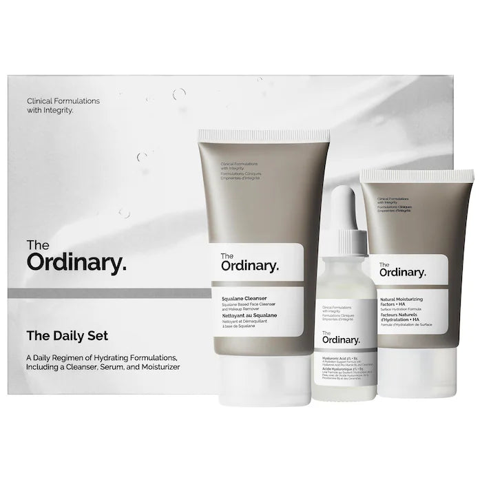 The Ordinary The Daily Set with Hyaluronic Acid Serum
