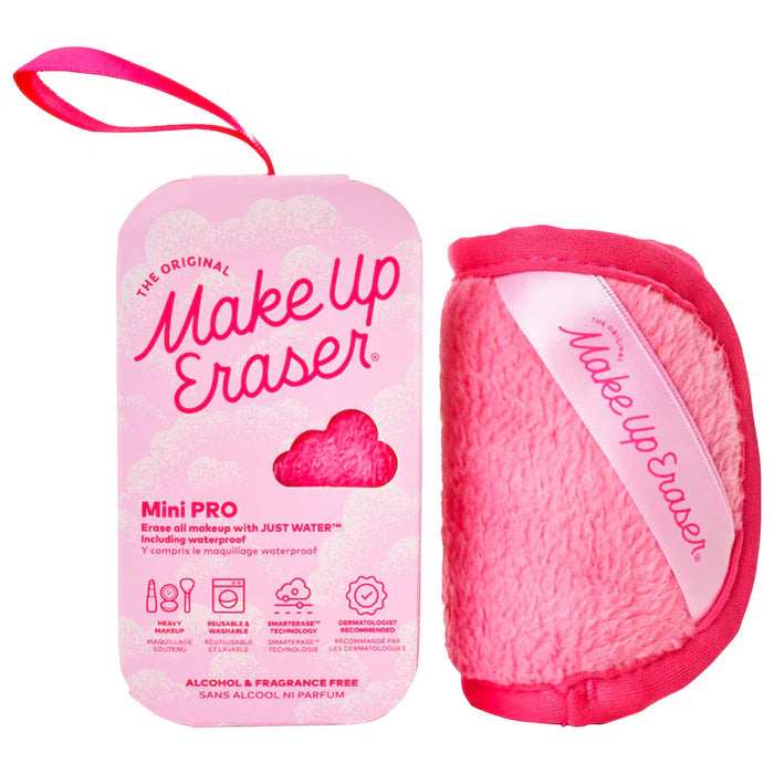 The Original MakeUp Eraser Mini MakeUp Eraser® PRO Pink Reusable Makeup Remover