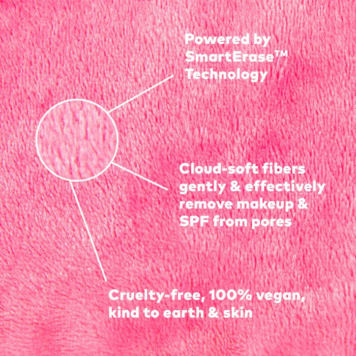 The Original MakeUp Eraser Mini MakeUp Eraser® PRO Pink Reusable Makeup Remover