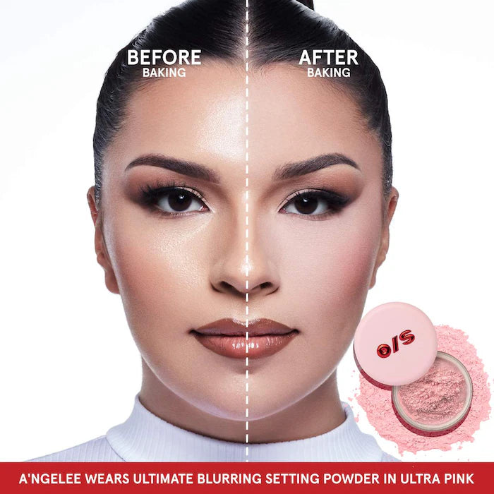 ONE/SIZE by Patrick Starrr Mini Ultimate Blurring Setting Powder Ultra Pink