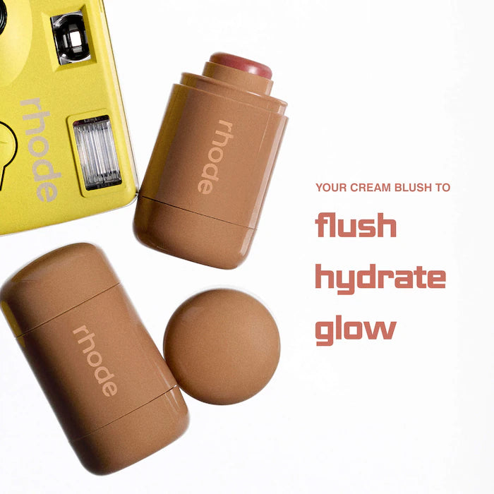 rhode Pocket Blush Buildable Hydrating Cream Blush Tan Line
