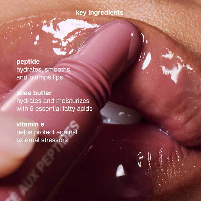 rhode Peptide Lip Tint Nourishing Glaze Salty Tan
