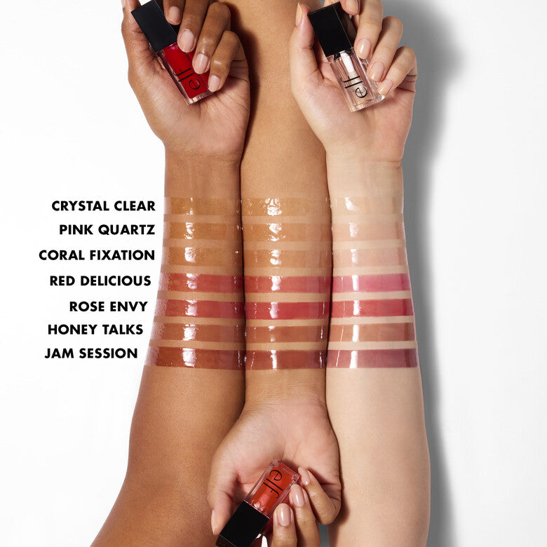 elf Glow Reviver Lip Oil Honey Talks